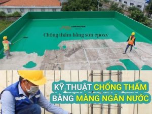Biện pháp thi công chống thấm