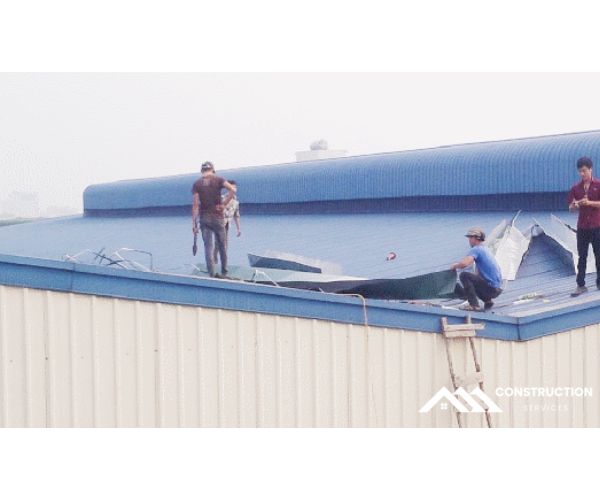 Chống nóng mái tôn